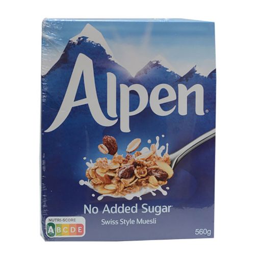 Picture of ALPEN SWISS STYLE MUESLI NO ADDED SUGAR 560G