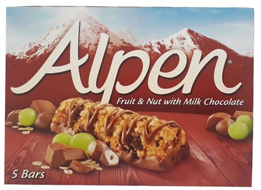 Picture of ALPEN BARS FRUIT NUT WICH 5 X 29G