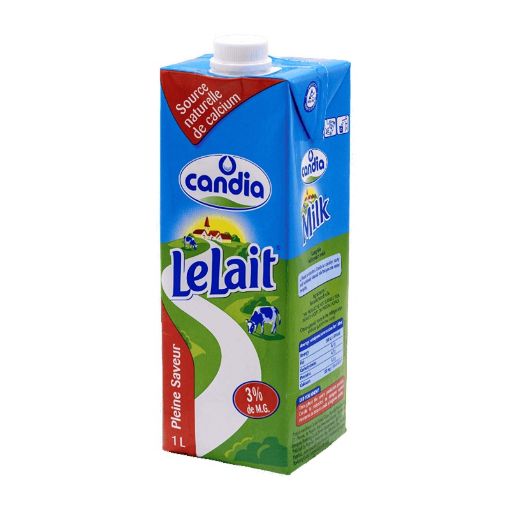 Picture of CANDIA UHT MILK BRIK ENTIER 1L