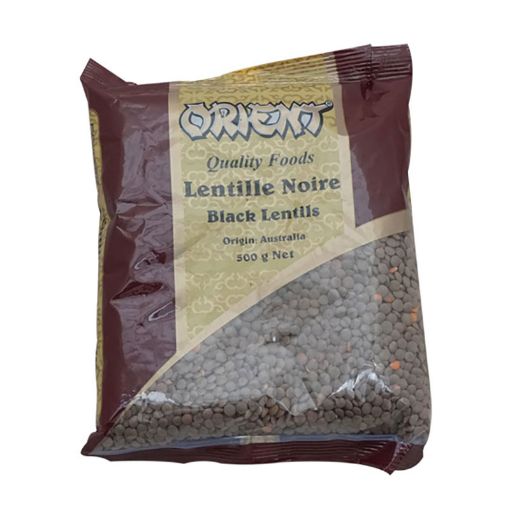 Picture of ORIENT LENTILLES NOIRES 500 GMS