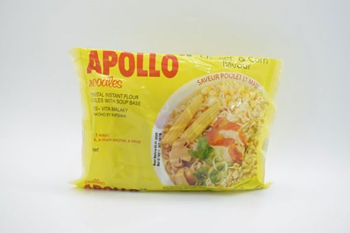 Picture of APOLLO NOODLE CHICKEN CORN  85GMS