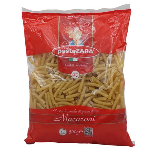 Picture of PASTA ZARA MACARONI NO 40 500G