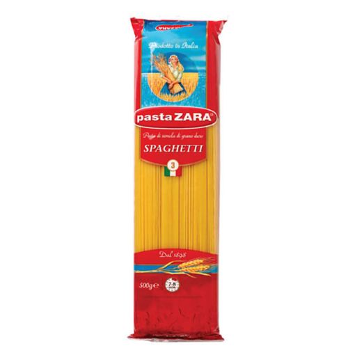 Picture of PASTA ZARA SPAGHETTI NO3 GRAMI 500G