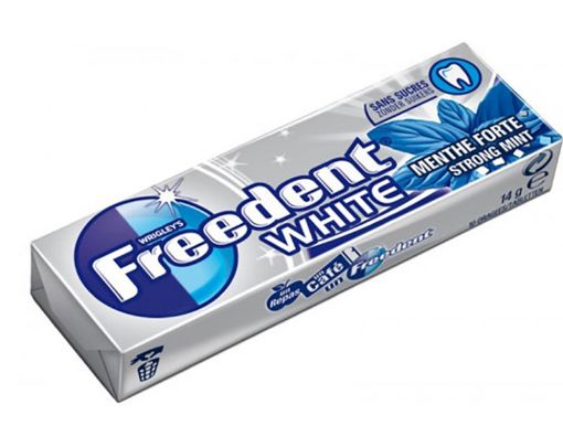 Picture of FREEDENT WHITE MENTHE FORTE 14G