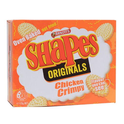 Picture of SHAPES CHICKEN CRIMPY 175G