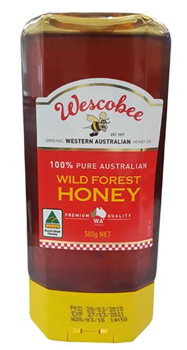 Picture of WESCOBEE UPSIDE DOWN HONEY 500G