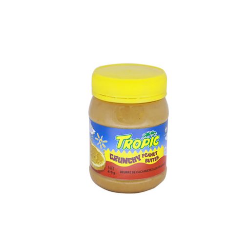 Picture of TROPIC CRUNCHY PEANUT BUTTER IN PET JAR 410G