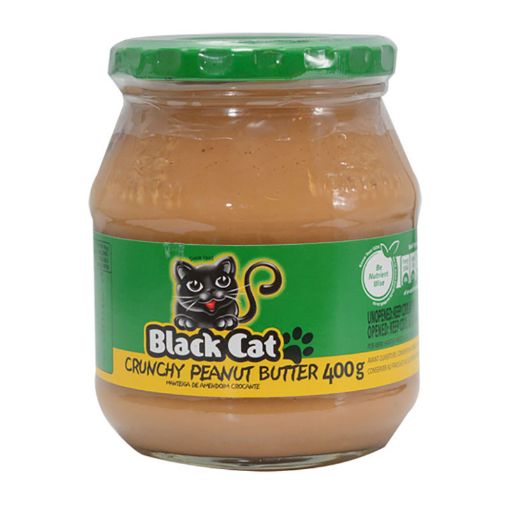 Picture of BLACKCAT CRUNCHY PEANUT BUTTTER 400G