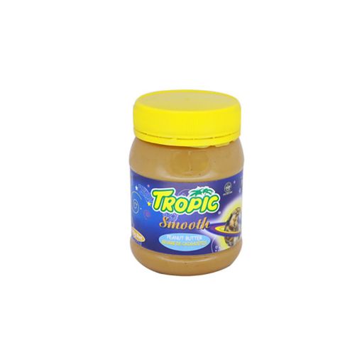 Picture of TROPIC SMOOTH PEANUT BUTTER IN PET JAR 410G