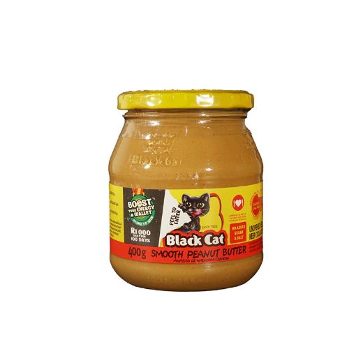 Picture of BLACKCAT PEANUT BUTTER NO SALT 400G