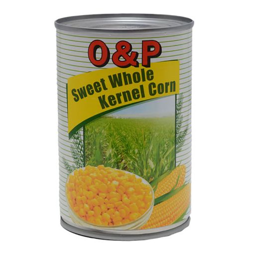 Picture of O  P WHOLE KERNEL CORN 410G