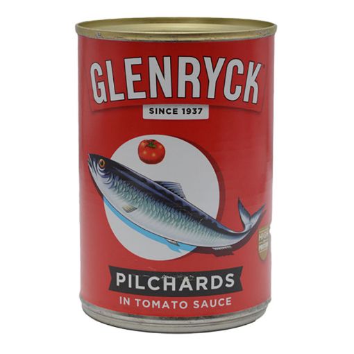 Picture of GLENRYCK PILCHARDS IN TOMATO SAUCE 215G