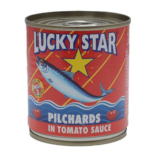 Picture of LUCKY STAR PILCHARDS IN TOMATO SAUCE 155 G