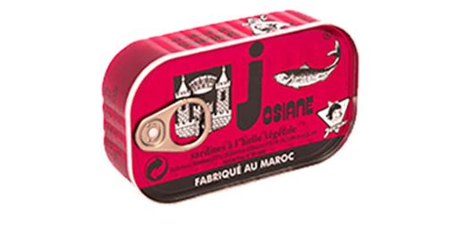 Picture of JOSIANE SARDINE A LHUILE VEGETALE 125GMS