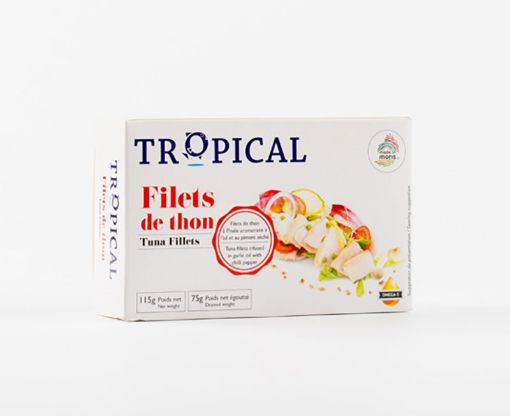 Picture of TROPICAL FILETS THON 115G PIMENT