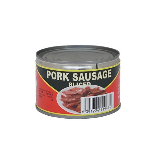 Picture of ELEPHANT PORK SAUSAGES SLICED 142GMS