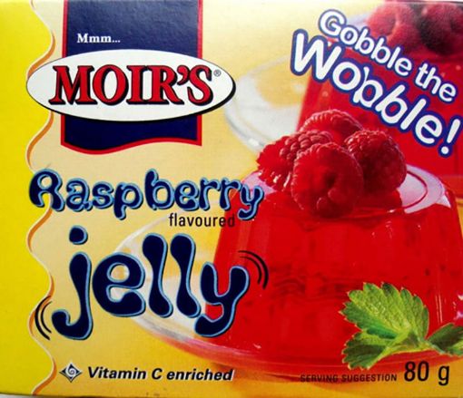 Picture of MOIRS JELLY 80G  RASPBERRY