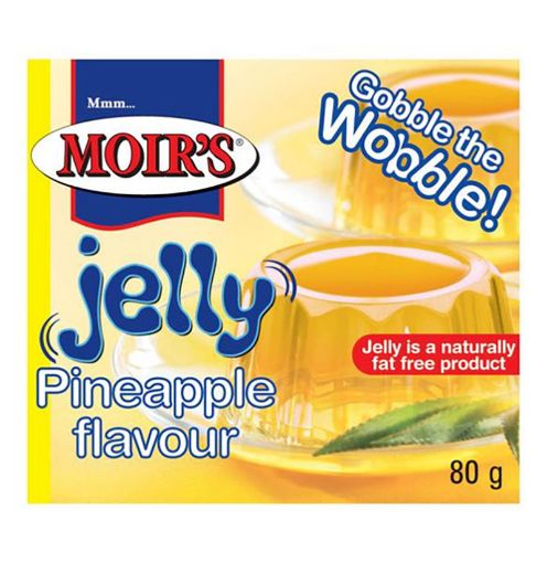 Picture of MOIRS JELLY 80G  PINEAPPLE