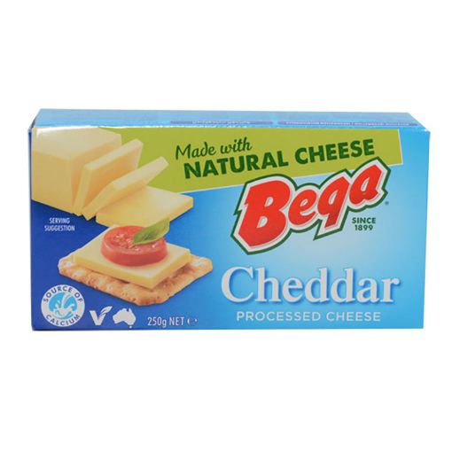 Picture of BEGA CHEDDAR CHEESE 250G