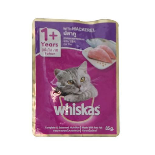 Picture of WHISKAS MACKEREL 80G