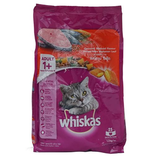 Picture of WHISKAS GOURMET SEAFOOD 1 2 KG