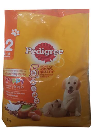 Picture of PEDIGREE PUPPY CHICKEN EGG MILK FLAVOR 2 7KG