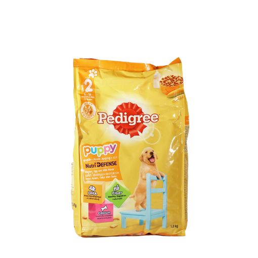 Picture of PEDIGREE PUPPY CHICKEN EGG MILK FLAVOR 1.3KG