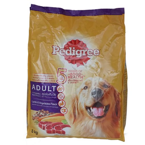 Picture of PEDIGREE ADULT LAMB VEGETABLES 3KG