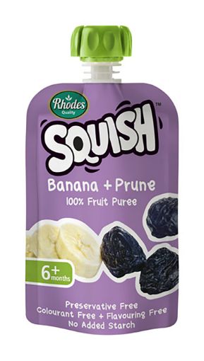 Picture of RHODES SQUISH BANANA PRUNE PUREE 110ML