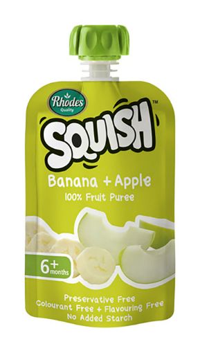 Picture of RHODES SQUISH MANGO BANANA PUREE 110ML