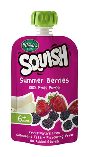 Picture of RHODES SQUISH SUMMER BERRIES PUREE 110ML