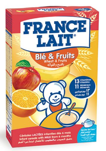 Picture of FRANCE LAIT CEREALE LACTE BLE FRUIT 250G