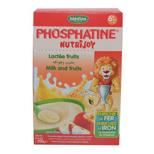 Picture of PHOSPHATINE NUTRIJOY LACTEE FRUIT 200G