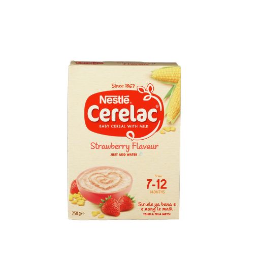 Picture of NESTLE CERELAC 12 MONTHS STRAWBERRY 250G