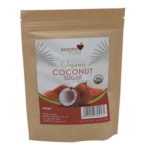 Picture of MANTRA FOODS ORGANIC COCONUT SUGAR 200G