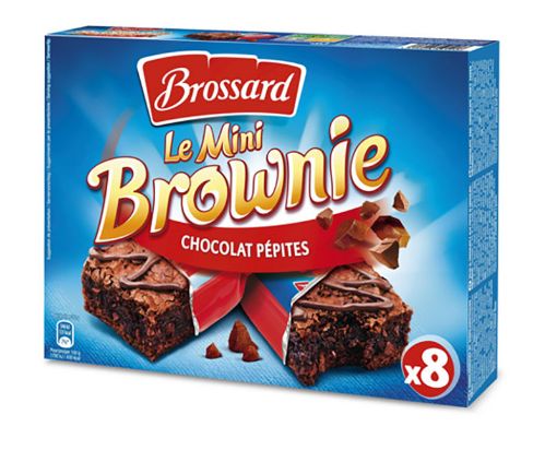 Picture of BROSSARD BOWNIES X 8  CHOC PEPITE