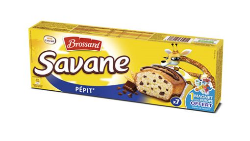 Picture of BROSSARD SAVANE  POCKET CHOCO CHIPS X5 150G