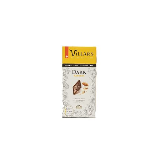 Picture of VILLARS DARK CHOCOLATE ALMOND 100G