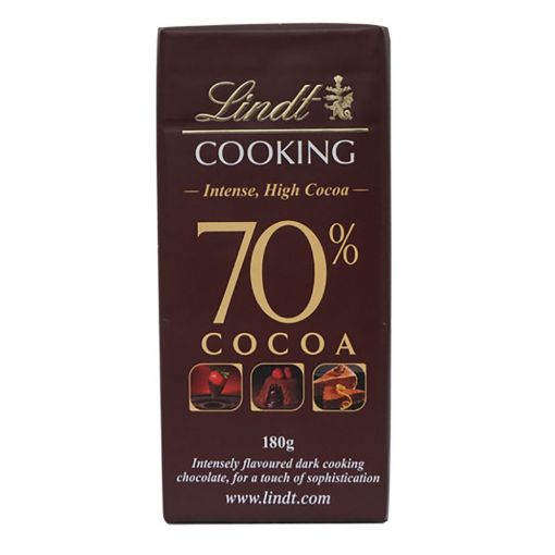 Picture of LINDT A CUISINER LE 70% CACAO INTENSE 180G