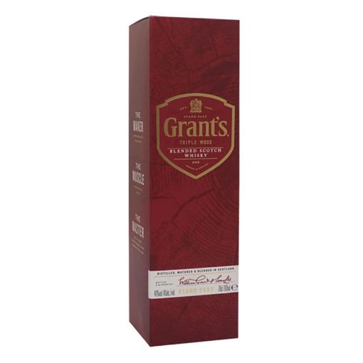 Picture of WILLIAM GRANTS TRIPLE WOOD SCOTCH WHISKY 700ML