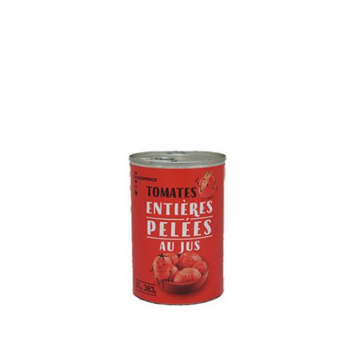 Picture of LP TOMATES ENTIER PELEE AU JUS 383G