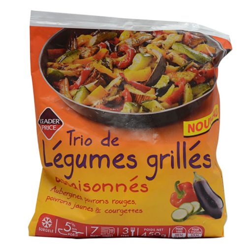 Picture of LEADER PRICE TRIO LEGUMES ASSAISONNEEES 450G