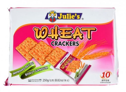 Picture of JULIE S WHEAT CRACKERS 250G