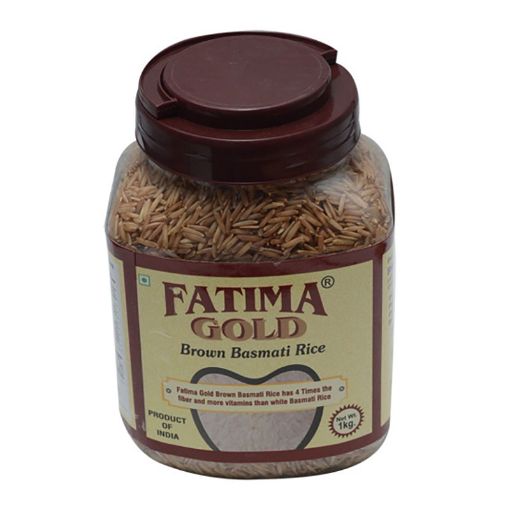 Picture of FATIMA GOLD BROWN BASMATI RICE 1KG