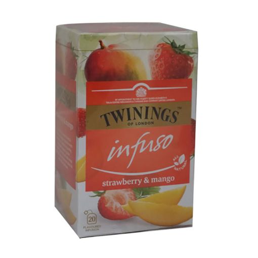 Picture of TWININGS INFUSION STRAWBERRY 40GMS