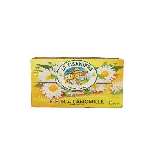 Picture of LA TISANIERE INFUSION FLEUR DE CAMOMILLE 25 SACHETS 37.5G