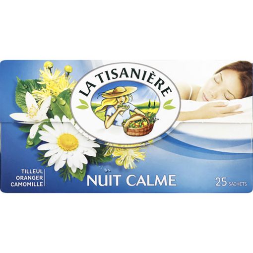 Picture of LA TISANIERE INFUSION NUIT CALME VERVEINE 37.5 G