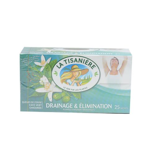 Picture of LA TISANIERE INFUSION DRAINAGE BOITE DE 25 SACHETS 37.5G