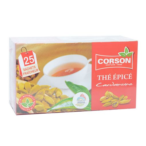 Picture of CORSON CARDAMOM TEA BAGS X 25 50G