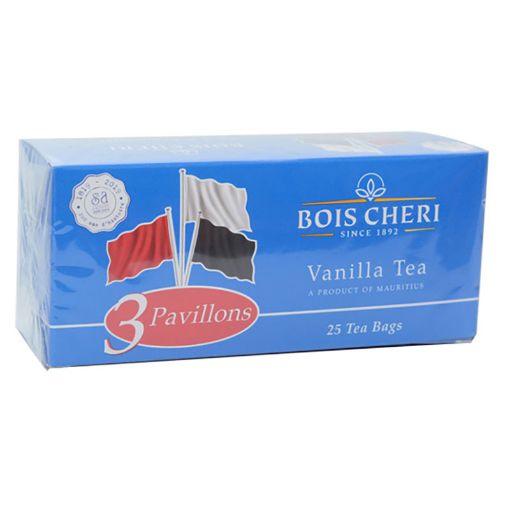 Picture of BOIS CHERI TEA BAGS TROIS PAVILLONS VANILLE 50GM